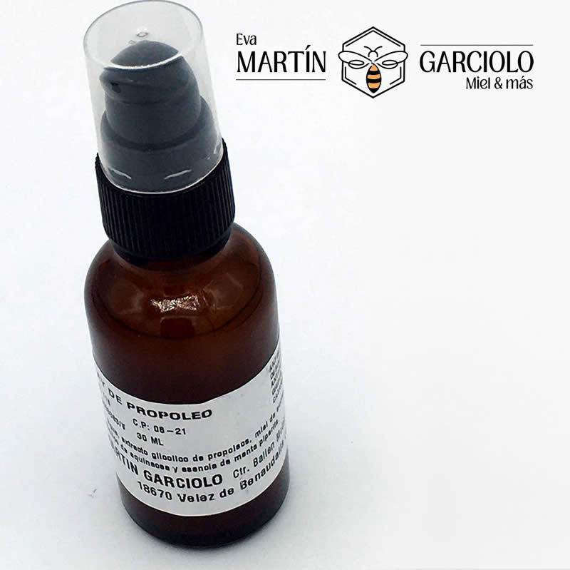 Spary de propóleo de Miel Martín Garciolo